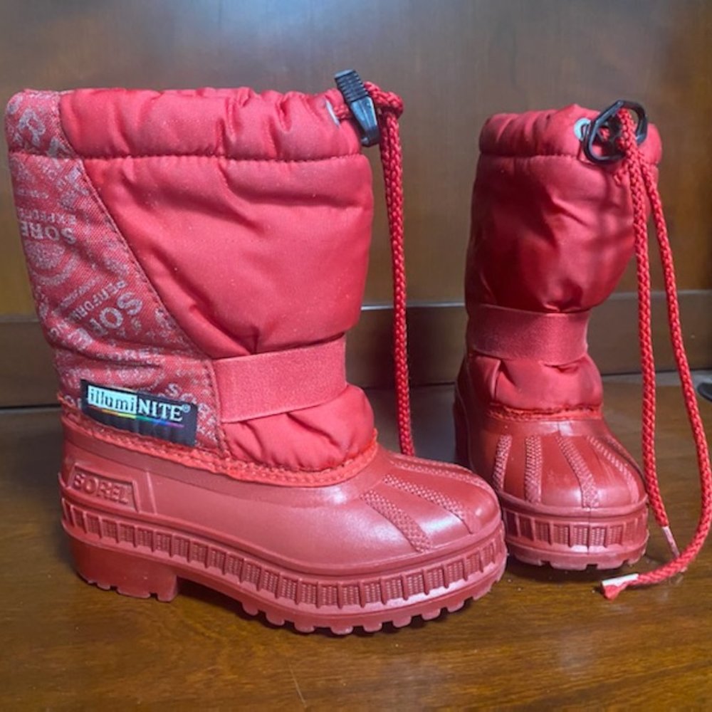 Rare Vintage Red Sorel Snow boots